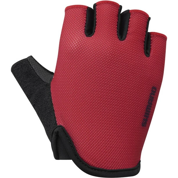 Shimano Airway Gants Courts Rembourrés Enfant, Rouge/noir 3 Shimano Airway Gants Courts Rembourrés Enfant, Rouge/noir