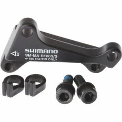 Shimano IS/IS Adaptateur De Disque Arrière 180mm, Noir