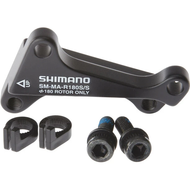 Shimano IS/IS Adaptateur De Disque Arrière 180mm, Noir 3 Shimano IS/IS Adaptateur De Disque Arrière 180mm, Noir