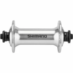 Shimano Road HB-RS400 Moyeu De Roue Avant Pour Frein Sur Jante à Attache Rapide 100mm, Argent/noir