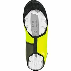 Shimano S1100R H2O Surchaussures, Jaune -Shimano Shop shimano s1100r h2o shoe cover neon yellow 4