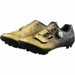 Shimano SH-RX8WN Chaussures Femme, Noir/Or 9 Shimano SH-RX8WN Chaussures Femme, Noir/Or -Shimano Shop shimano sh rx8wn shoes women yellow gold 5