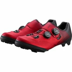 Shimano SH-XC702 Chaussures Large, Rouge/noir -Shimano Shop shimano sh xc702 shoes wide men red 5