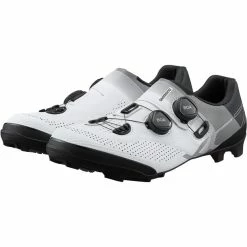 Shimano SH-XC702 Chaussures Large, Blanc/noir -Shimano Shop shimano sh xc702 shoes wide men white 5